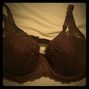 Ambrielle 42D purple lacy bra